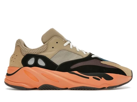 Мужские кроссовки Adidas Yeezy 700 Enflame Amber, оранжево-желтые
