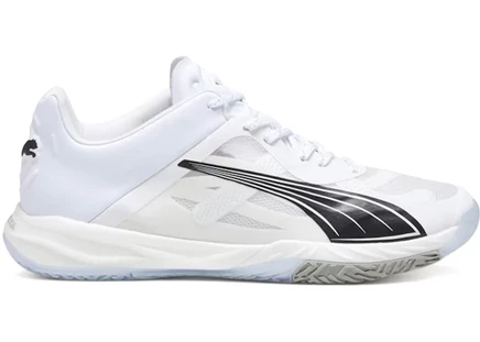 Мужские кроссовки puma accelerate nitro sqd, бело-серые