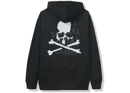 Мужское худи Anti Social Social Club x Mastermind FW19, черное