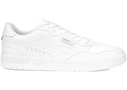 Мужские кроссовки Puma Court Ultra Lite, бело-золотые