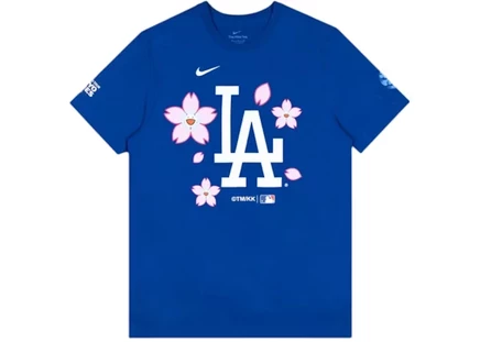 Мужская футболка Nike x Takashi Murakami MLB Dodgers, синяя