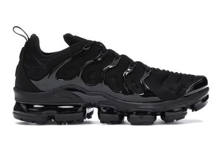Мужские кроссовки Nike Air VaporMax Plus Triple Black, черные