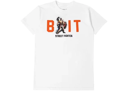 Мужская футболка BAIT Ryu (Street Fighter 6), белая
