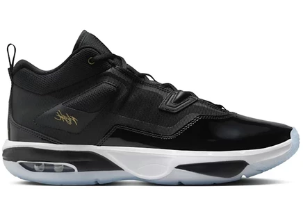 Мужские кроссовки Jordan Stay Loyal 3, черно-бело-золотые