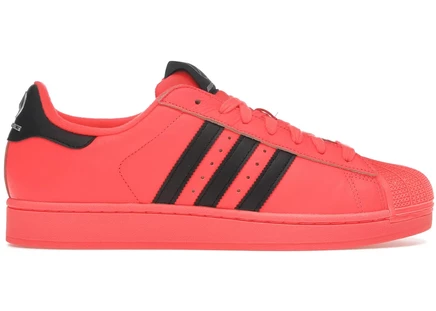 Мужские кроссовки Adidas Superstar AMG, черно-серебристые