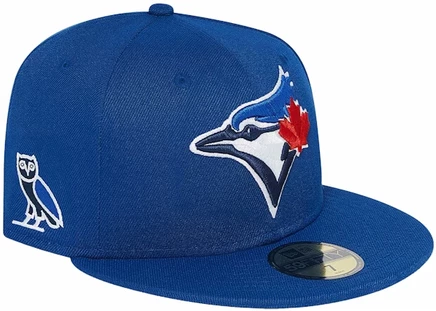 Мужская кепка OVO x MLB Toronto Blue Jays, синяя