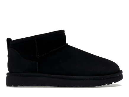 Женские мини-угги UGG Classic Ultra Mini, черные