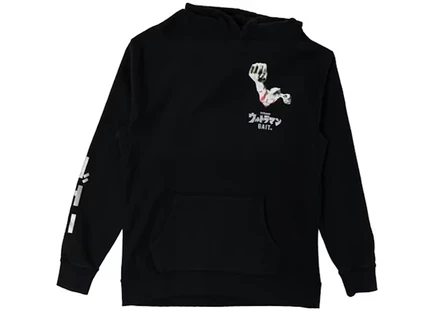 Мужское худи BAIT x Ultraman Monster, черное