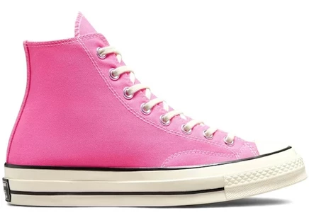 Унисекс кеды Converse Chuck Taylor All Star 70 Hi из переработанного канваса, розовые/айвори
