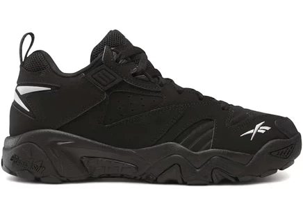 Кроссовки Reebok Brutus Low, черные с белым