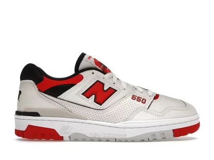 Мужские кроссовки New Balance 550, Sea Salt/True Red