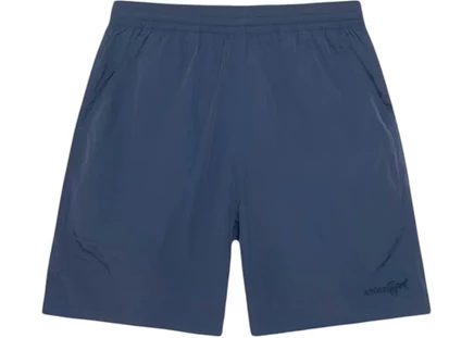 Мужские нейлоновые шорты stussy nylon court, синие