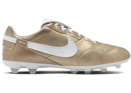 Мужские бутсы Nike Premier 3 FG, золотистые