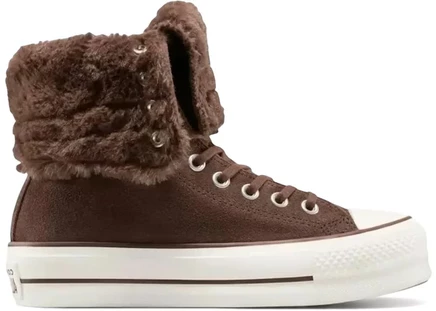 Женские кеды Converse Chuck Taylor All Star Fold Over Hi, Totally Fudged