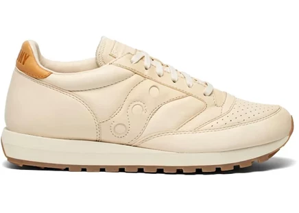 Мужские кожаные кроссовки saucony Jazz 81, бежевые