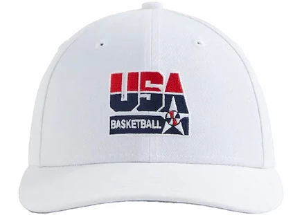 Унисекс кепка KITH New Era 59FIFTY Low Profile, белая