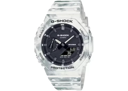 Мужские часы Casio G-Shock GAE-2100GC-7A, корпус 45 мм из смолы, черные