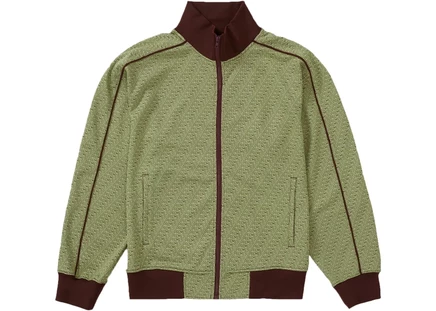 Supreme Repeat Track Jacket Olive olive