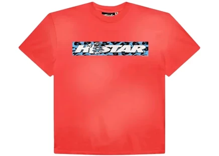 Футболка Hellstar Box Logo, красная