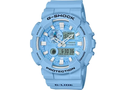 Мужские часы Casio G-Shock GAX100CSA-2A, кварцевые, корпус 55 мм, ремешок из смолы