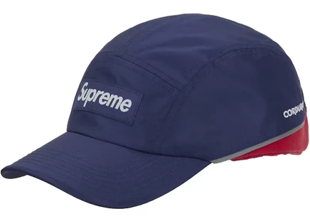 Унисекс кепка Supreme Camp Polartec с откидными ушами, синяя
