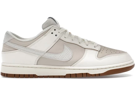 Кроссовки Nike Dunk Low Retro Pearl White, бело-кремовые
