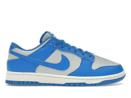 Мужские кроссовки Nike Dunk Detroit Lions серебристо‑голубые