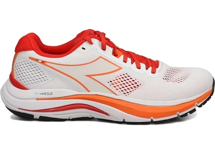 Женские кроссовки Diadora Mythos Blushield 7 Vortice HIP, белые/алые