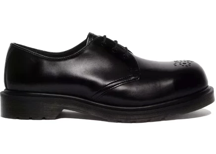 Мужские туфли Dr Martens 1461 со стальным носком, черные