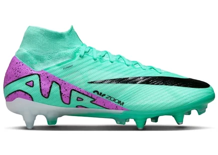 Мужские бутсы Nike Superfly 9 SG-Pro, бирюзово-черно-белые