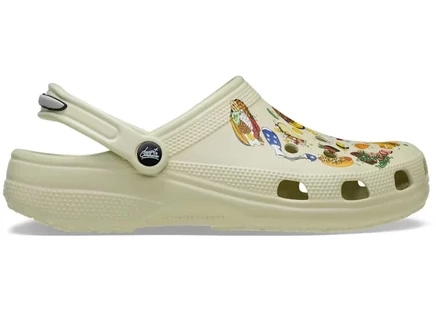 Мужские сабо Crocs Classic Clog Luisito, слоновая кость
