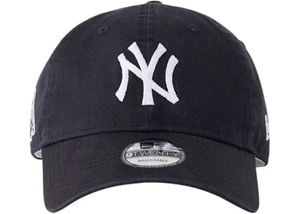 Унисекс кепка OVO x New Era 9Twenty Yankees, тёмно-синяя