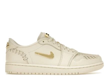 Женские кроссовки Jordan 1 Low Method of Make, коричневые