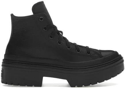Converse Chuck Taylor All Star Lugged Heel Platform Hi Black (Women's) black/black/black (2)