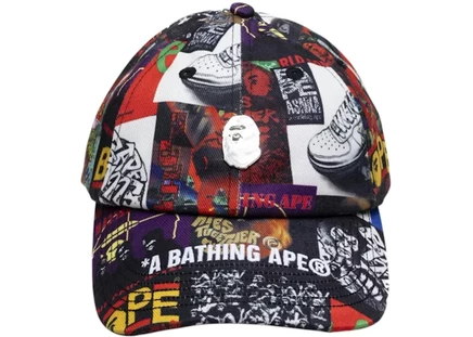 Мужская кепка BAPE Album Monogram, мульти