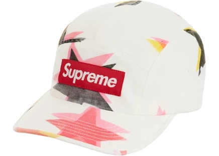 Мужская кепка Supreme Gonz Stars Camp Cap, белая