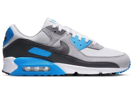 Мужские кроссовки Nike Air Max 90, платиново-голубые