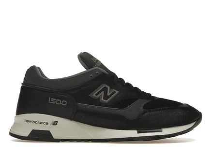 Мужские кроссовки New Balance 1500 MiUK, черно-серебристые