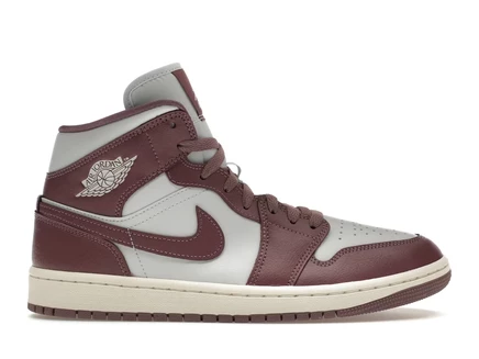 Женские кроссовки Jordan 1 Mid Sky J, сиреневые