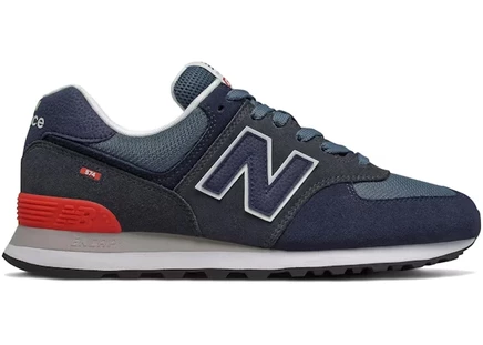 Мужские кроссовки New Balance 574, черно-синие