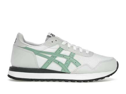 Мужские кроссовки Asics Tiger Runner II, белые/темно-мятные
