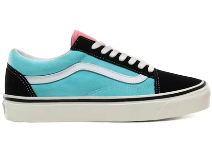 Мужские кеды Vans Old Skool 36 DX, черно-аквамариновые