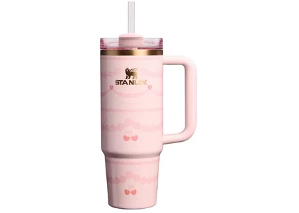 Унисекс термокружка Stanley Quencher 887 мл, pink velvet