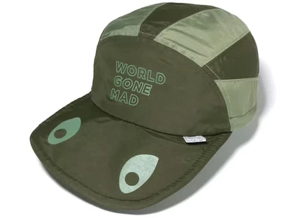Унисекс бейсболка Bape Shark Jet, оливковая