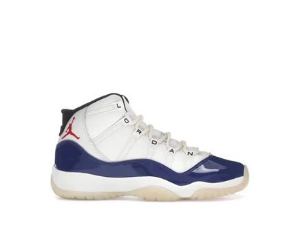 Детские кроссовки Jordan 11 Retro Rare Air GS, сине-красные