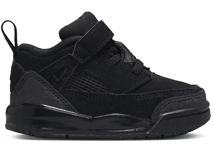 Детские кроссовки Jordan Spizike Low, черно-антрацитовые