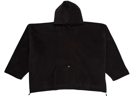 Унисекс худи Yeezy Gap флисовое стеганое, черное