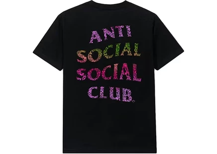 Мужская футболка Anti Social Social Club Assclubtronic, черная
