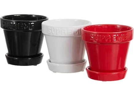 Унисекс аксессуары Supreme Mini Planters набор из 3, разноцветные