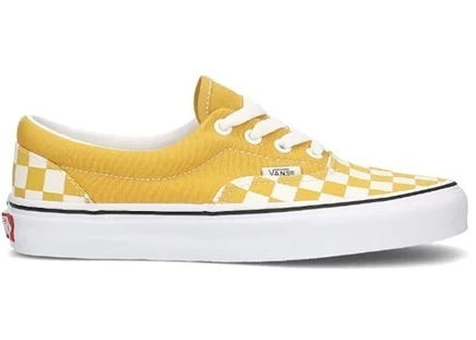 Мужские кеды Vans Era Checkerboard, желтые